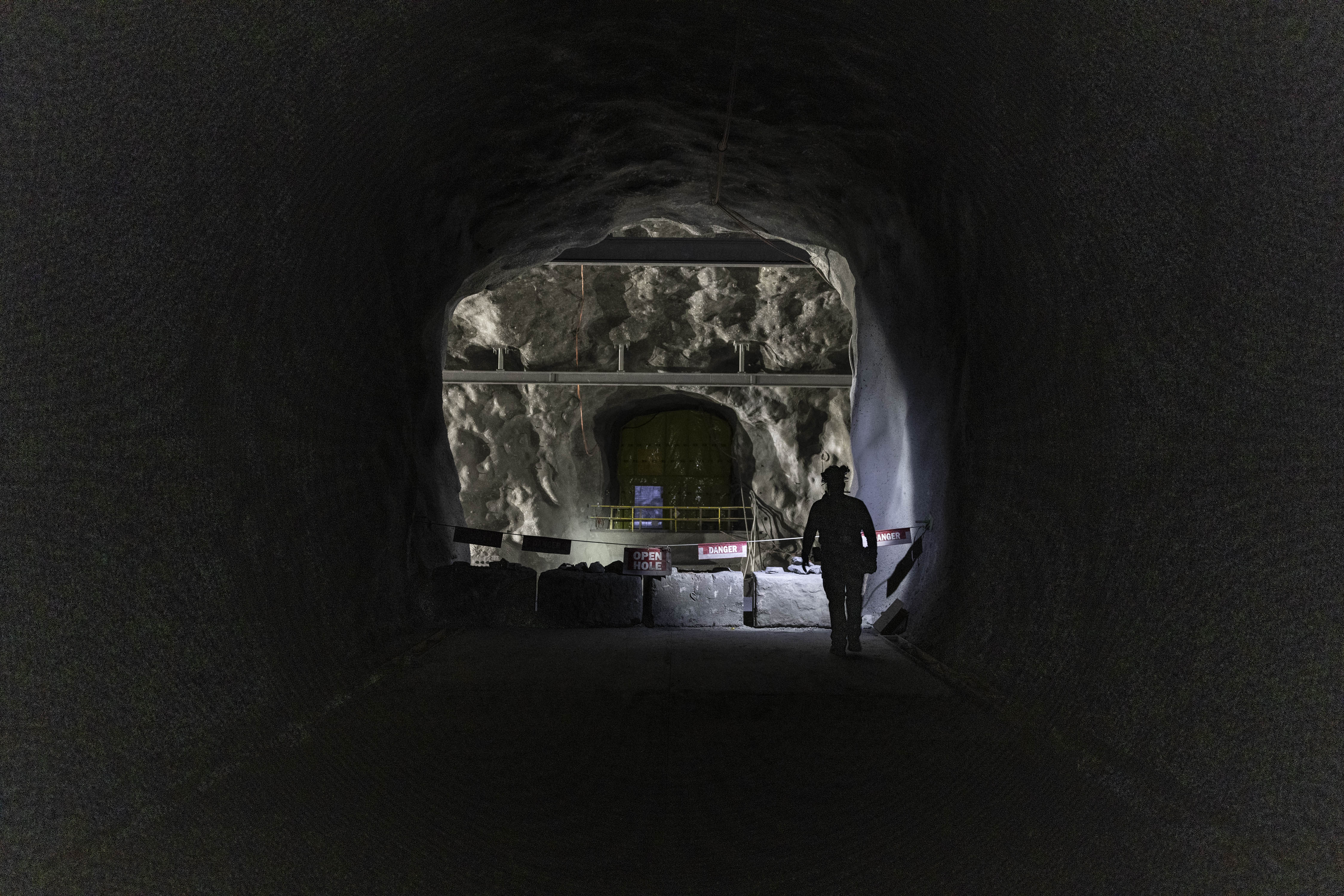 Field production on active mine site