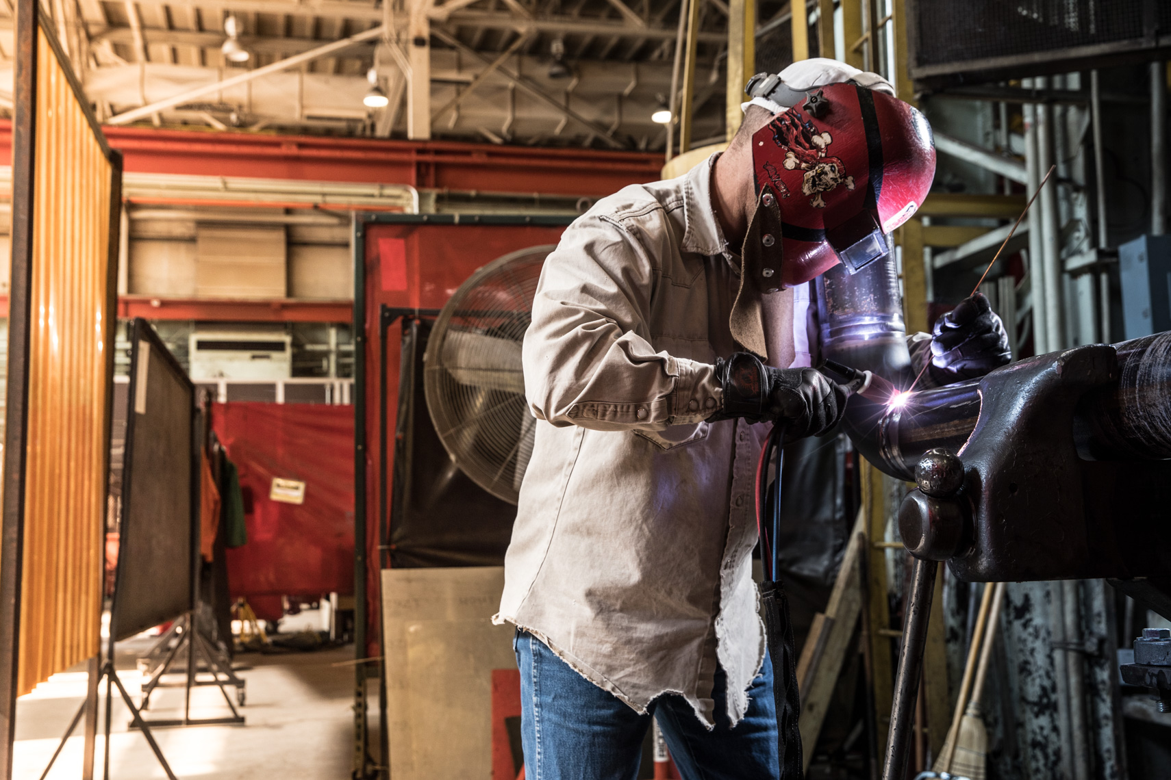 Industrial facility floor documentation