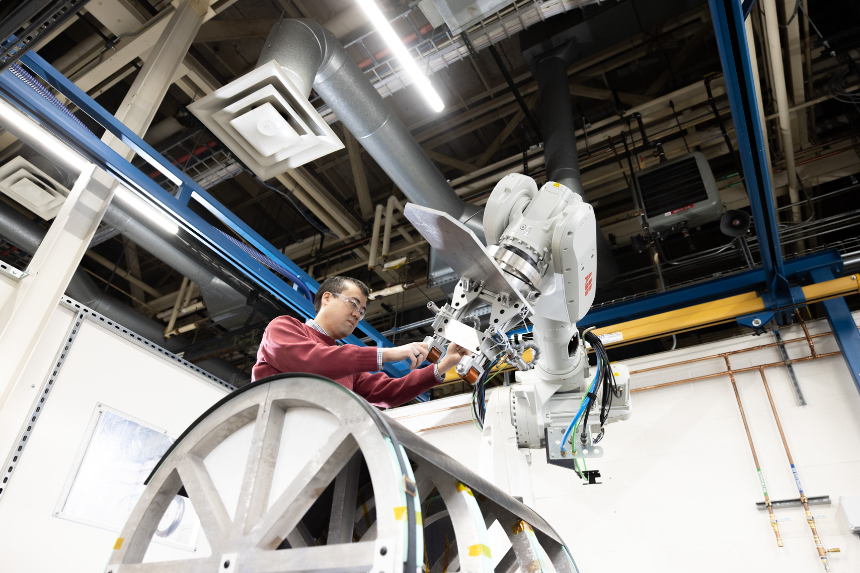Aerospace manufacturing facility documentation